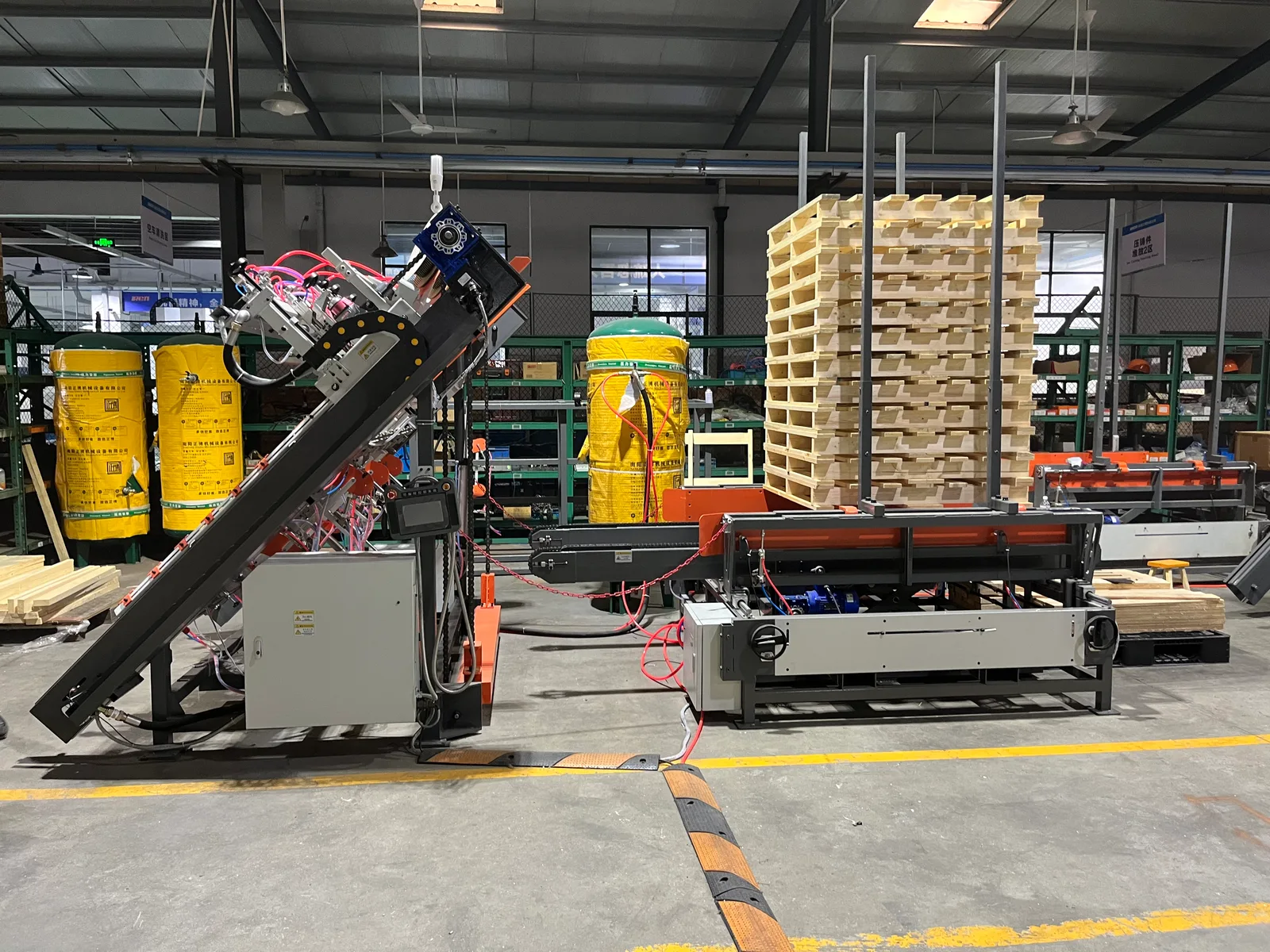 Pallet production