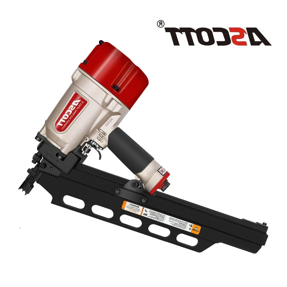 ASCOTT SRN9021L: 21 Degree Professional Framing Strip Nailer for Housing Construction