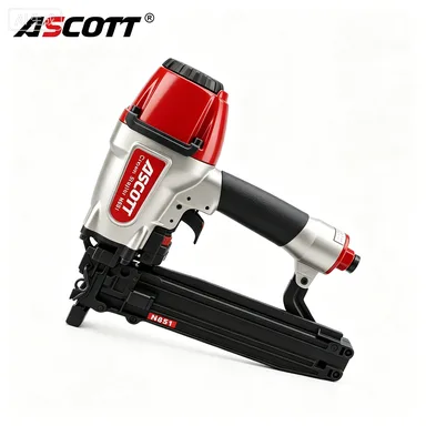 ASCOTT N851: 16Ga Medium Crown Pneumatic Stapler for Wall Sheathing and Roof Decking